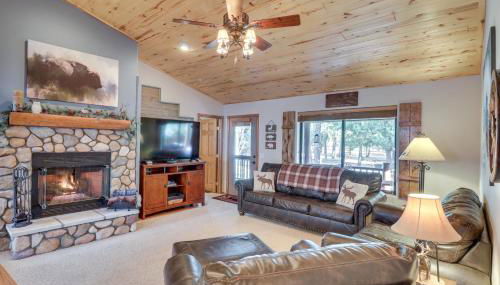 3 Mi to Fool Hollow Lake Cozy Cabin with Fire Pit - Foto 3