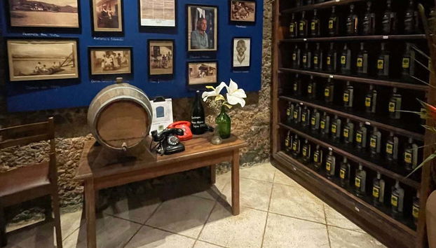 Inside one of the cachaça factories