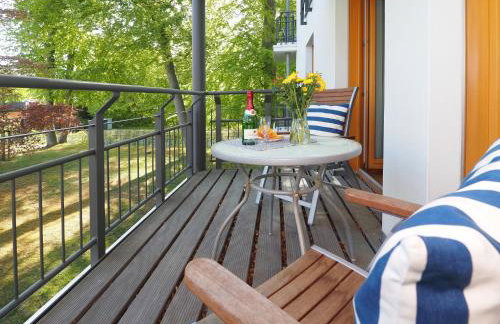 Kaiservillen Heringsdorf - 1-Raum-Ferienwohnung mit Balkon D113 - Foto 7