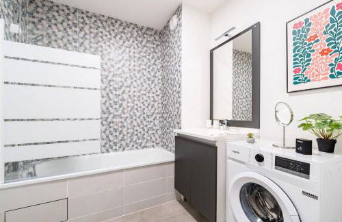 T3 urbain Toulouse 6 personnes avec terrasse - Foto 11