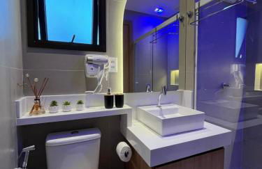 Studio Luxo Barra - vista fascinante mar e farol da Barra - Foto 11