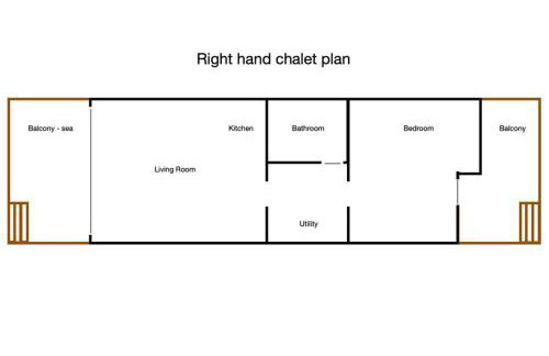 Beachside chalet 4 Cormorant with access to beach - Foto 32