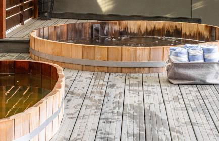 Newly Built • Sauna • Hot Tub • Cold Punge Lazy River Glamp-House by AvantStay - Foto 88