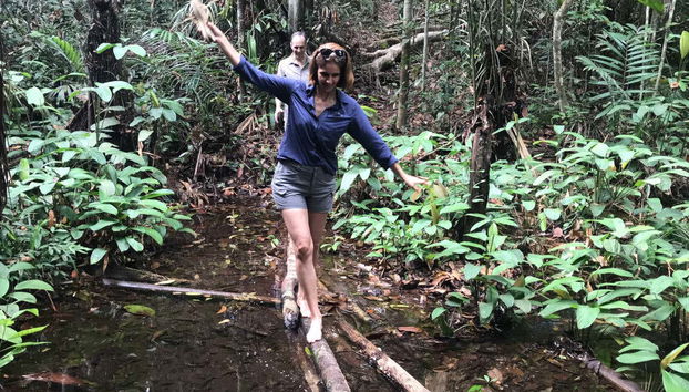 Recorriendo la selva amazónica