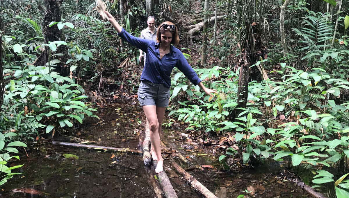 Recorriendo la selva amazónica