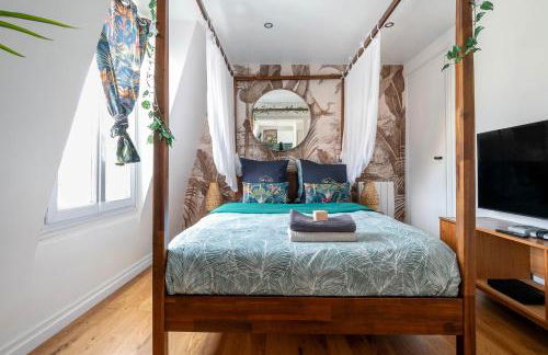 Studio Exotique Hyper-Centre Enghien 12min Paris - Foto 2