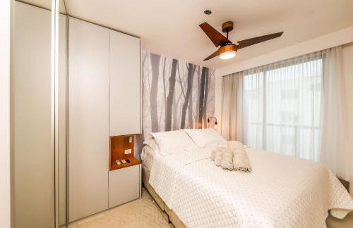 Ap Conforto Quarto e Sala com Ar e ampla Varanda - Foto 5