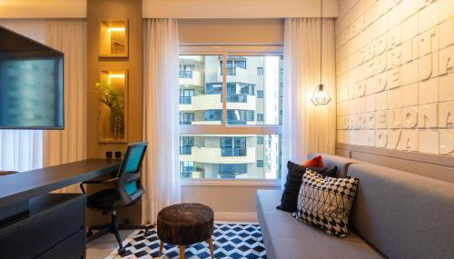 Luxuoso Apto Em Frente Ao Shopping Curitiba - Piscina, Academia e Sauna - Foto 2