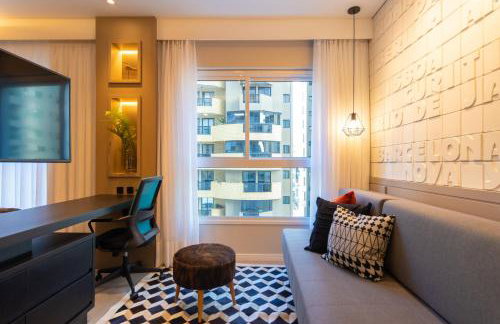 Luxuoso Apto Em Frente Ao Shopping Curitiba - Piscina, Academia e Sauna - Foto 2