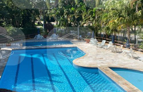 Flat Perfeito Flat Amarilis em Riviera São Lourenço com café da manhã e enxoval completo toalhas praia e piscina com trocas - Foto 3
