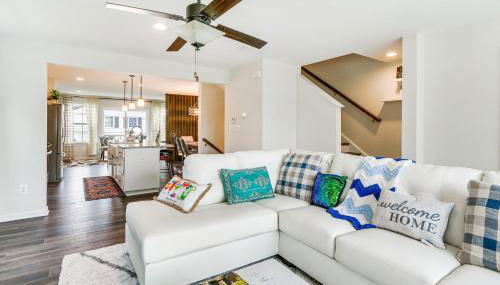 2 Mi to Hollywood Casino Charles Town Townhome! - Foto 5