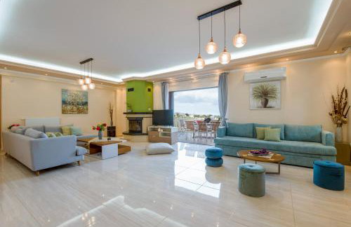 Villa Daratso with private heated pool view to the sea - Foto 54