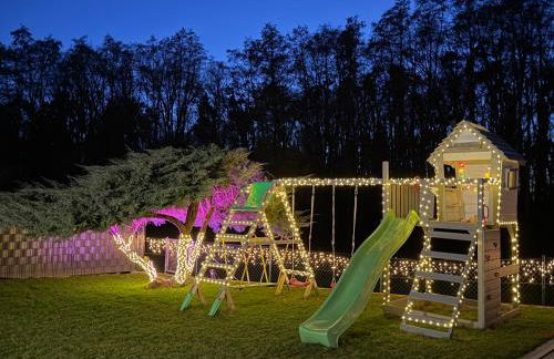 Familienfreundliche Ferienwohnung mit Garten & Spielplatz nahe Nürnberg und 15 Min zum Playmobil FunPark - Foto 1
