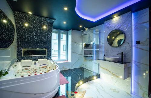 Sensual SPA- Love ROOM Jacuzzi Hammam Terrasse - Foto 12