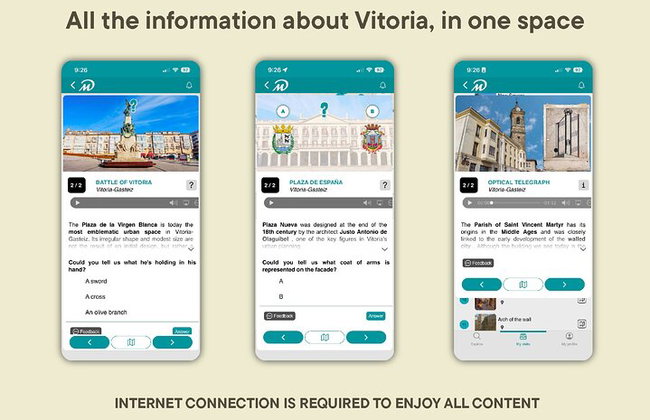 TOP Vitoria-Gasteiz: Private geführte Tour mit Ihrem Handy - Foto 2