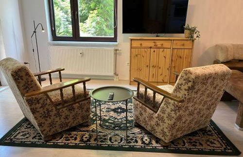 Ferienwohnung zentrale Lage Parkplatz kostenlos Grill Terrasse Fahrradraum Kromlau - Foto 14