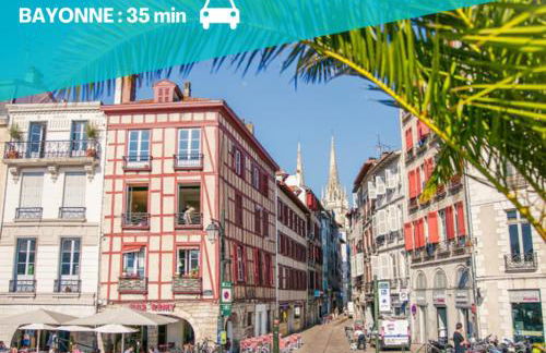 Le Cosy & Reposant, 3 étoiles, 6p, 7 min Océan & Plage, - Foto 32