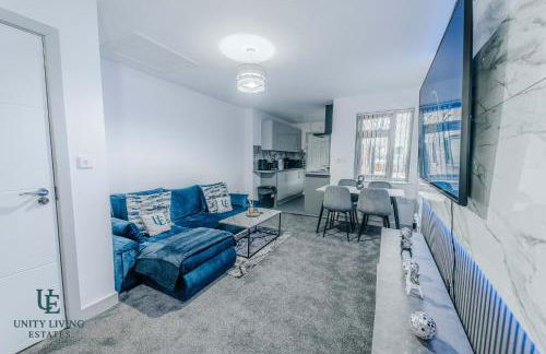 The Royal Suite 1BR Apartment Near Etihad Stadium & Coop Live - Foto 16