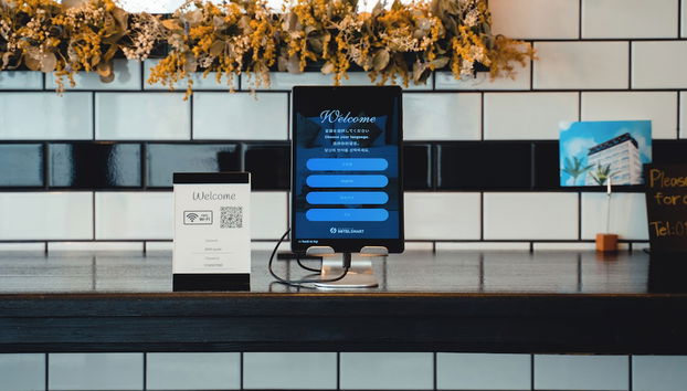 Postazione check-in/check-out