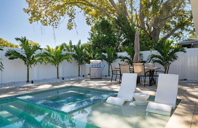 Heated Pool Hot tub Clearwater Dunedin Pet Friendly - Foto 18