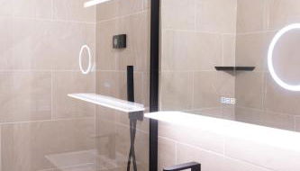 Studio cabine Au Loup Blanc avec vue Mont Blanc - Foto 4, Shower