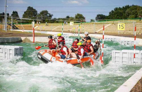 L'Olympique: appartement cosy, vue canal grande terrasse et parking - Foto 17
