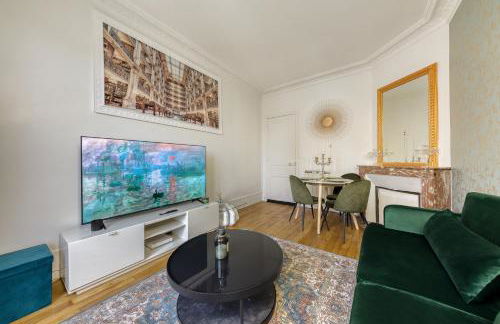 -L'émeraude de Louis XVI- Idéal pour Couple-Solo-Pro 8min de Paris-1min de la gare - Foto 6