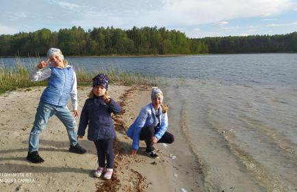 Dom drewniany na Kaszubach, rzeka, las, pola, niedaleko jeziora - Foto 25