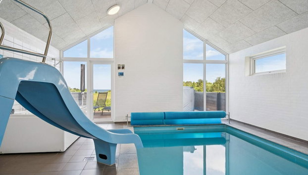 5 Star Holiday Home in Glesborg - Foto 3, Piscina