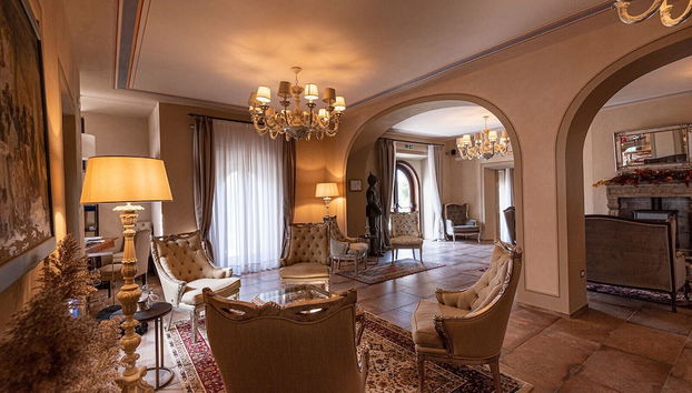 Sitzecke in der Lobby