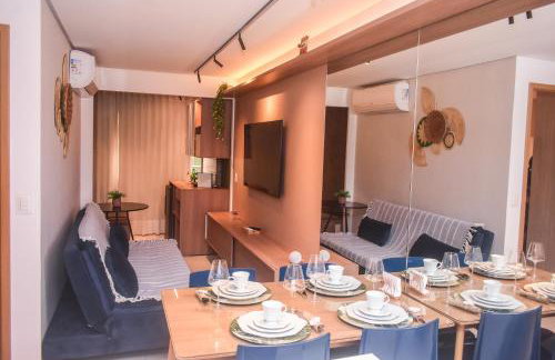 Ecotambaú, Espetacular Flat Com Piscina ao Lado da Praia - Foto 7