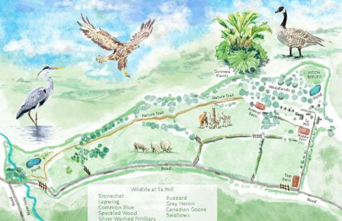 Ta Mill Cottages & Lodges - Meadowview Chalet 3 - Foto 18