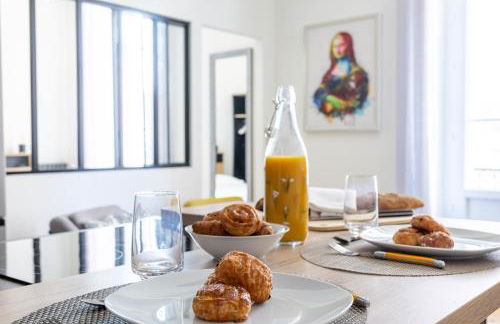 Le Louvre - Appart proche thermes chic & douillet - Foto 15