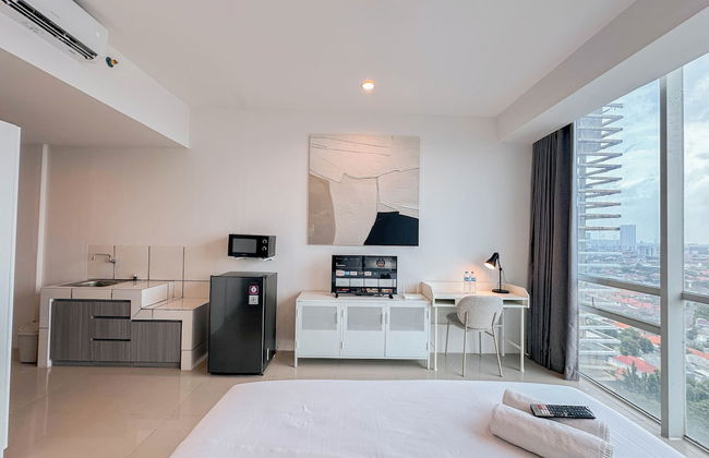 Minimalist Studio (No Kitchen) At The City Square Surabaya Apartment - Foto 8