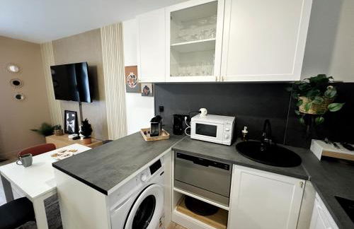 La Croix Blanche - Studio Cosy - Place de parking - Foto 5