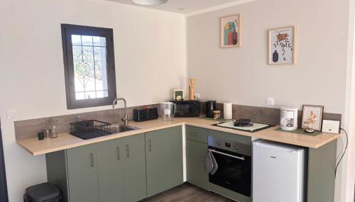 Gîte du Courbier - Foto 2, stove