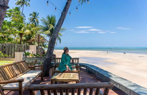 Paraíso de Tabuba - casa de aluguel por temporada - 32km de Maceió-AL - Pé na areia - 24h de Frente para o mar - Photo 61