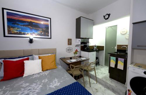 Apartamento tipo studio com uma linda sacada - Foto 1