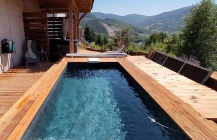 Au chalet de JO avec accès à l'espace piscine et jacuzzi - Foto 63
