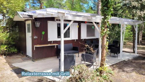 Hüttendorf für Euch alleine - geführter Yachtausflug nach Prieros inclusive! Nur 3 Minuten zum Badesee Fahrräder kostenlos vorhanden - Foto 3, Garden