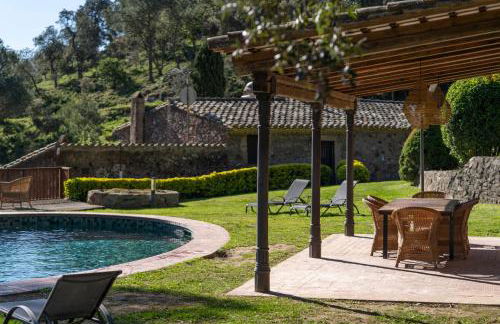 CASA EL MOLI DE CAN BURJATS con piscina y chimenea - Foto 8