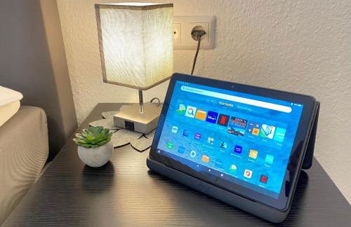 3 Zimmer Apartment in S-Bahn Nähe, 76 qm, max 5 Pers, 30qm Dachterasse, Garage, Internet 1000 MBit - Foto 5