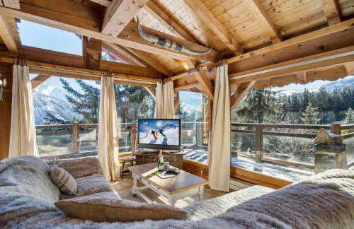 Chalet authentique à Courchevel 1850 avec terrasse et parking - FR-1-564-164 - Foto 1