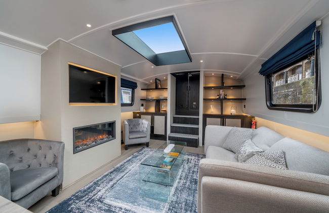 Elegant houseboat near Canary Wharf - Foto 27