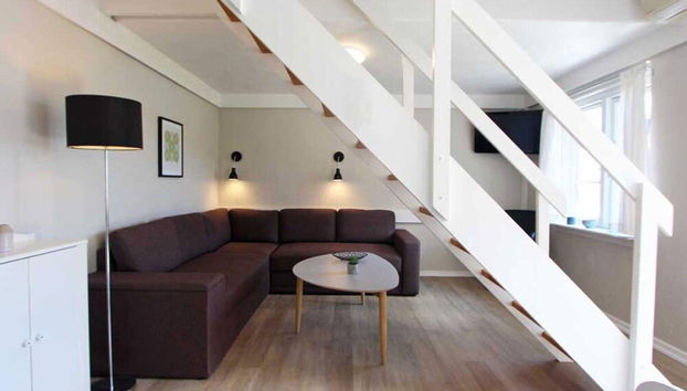 5 Person Holiday Home on a Holiday Park in Gudhjem - Foto 5, Zona de estar