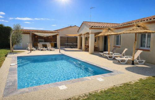 Villa piscine chauffée babyfoot pétanque ping-pong - Foto 31