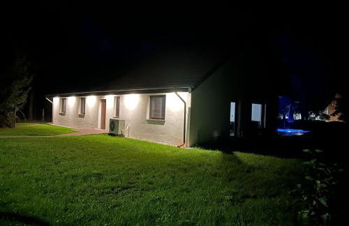 Przystań Piława Willa z prywatnym basenem - Foto 65