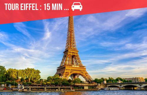 Sweet'Issy - Balcon - Parking - Climatisation - WIFI - MyBestLoc - Foto 19