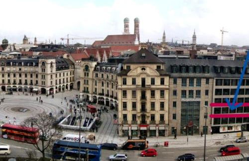 Munich Top Place direkt am Karlsplatz - Stachus 70 qm mit 2 Schlafzimmer Apartment Mila - Foto 6