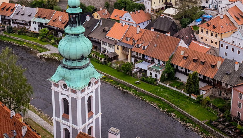 Giro in barca tradizionale a Český Krumlov